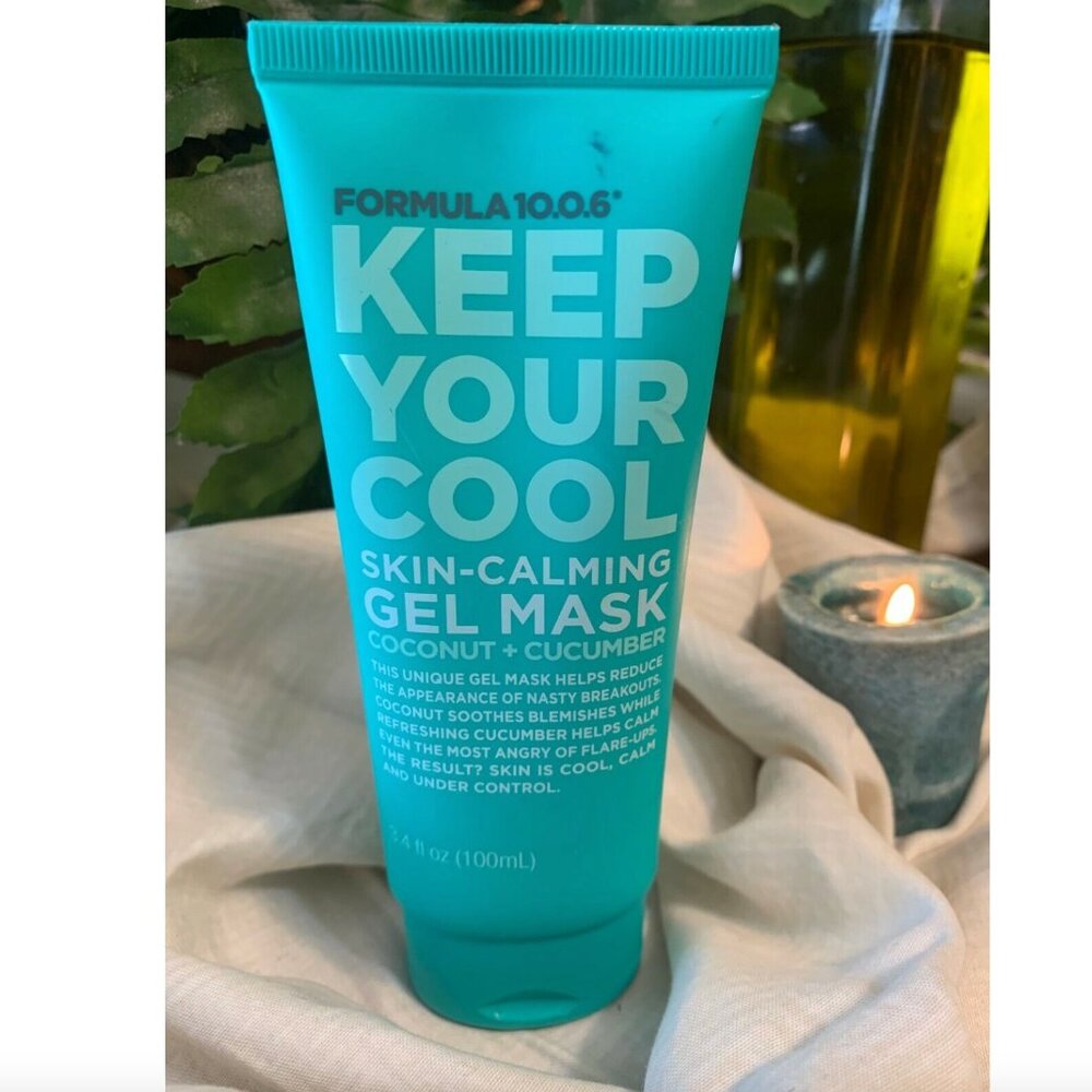 New! Sealed Formula 10.0.6 Keep Your Cool Skin-Calming Gel Mask Full Size 3.4 oz
